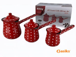 set džezvi sa poklopcem